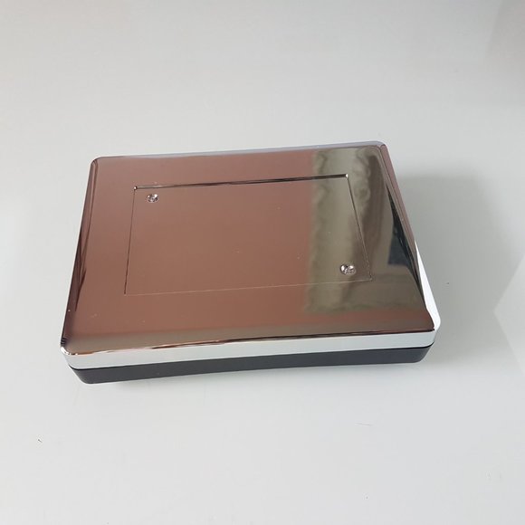 Silver Engravable Desk Organizer - Great gift! - Picture 5 of 16